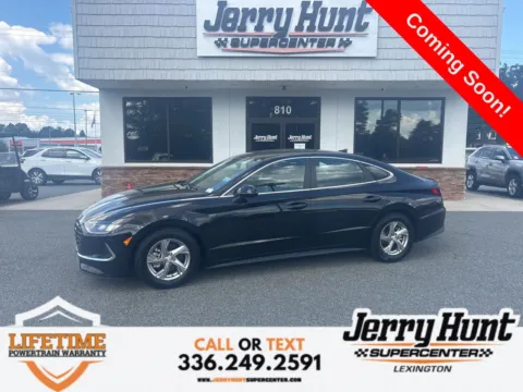 Black 2021 Hyundai Sonata SE for sale in Lexington, NC