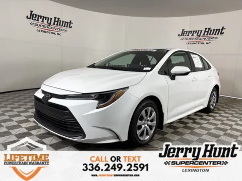 White 2025 Toyota Corolla LE for sale in Lexington, NC