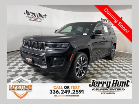 Black 2023 Jeep Grand Cherokee L Overland for sale in Lexington, NC