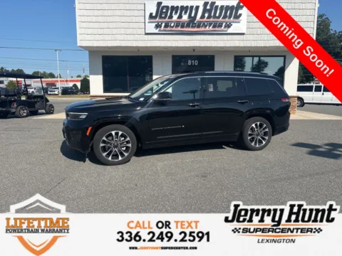 Black 2023 Jeep Grand Cherokee L Overland for sale in Lexington, NC