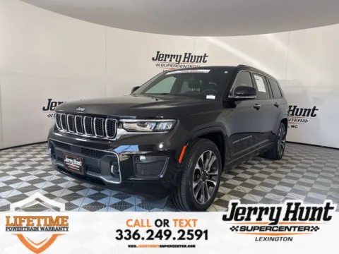 Black 2023 Jeep Grand Cherokee L Overland for sale in Lexington, NC