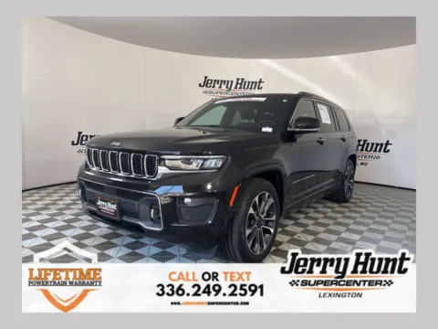 Black 2023 Jeep Grand Cherokee L Overland for sale in Lexington, NC