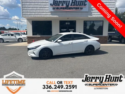 White 2021 Hyundai Elantra SEL for sale in Lexington, NC