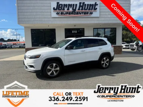 White 2022 Jeep Cherokee Limited for sale in Lexington, NC