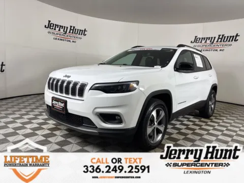 White 2022 Jeep Cherokee Limited for sale in Lexington, NC