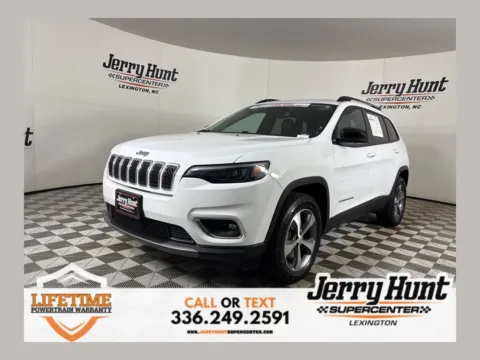 White 2022 Jeep Cherokee Limited for sale in Lexington, NC