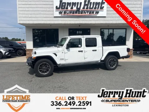 White 2023 Jeep Gladiator Overland for sale in Lexington, NC