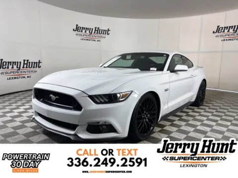 White 2017 Ford Mustang GT for sale in Lexington, NC