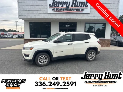 White 2019 Jeep Compass Sport for sale in Lexington, NC