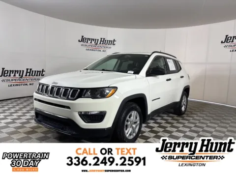 White 2019 Jeep Compass Sport for sale in Lexington, NC