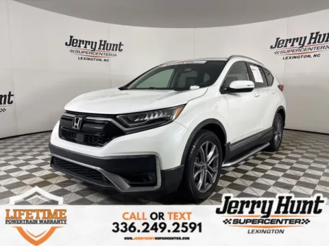 White 2021 Honda CR-V Touring for sale in Lexington, NC