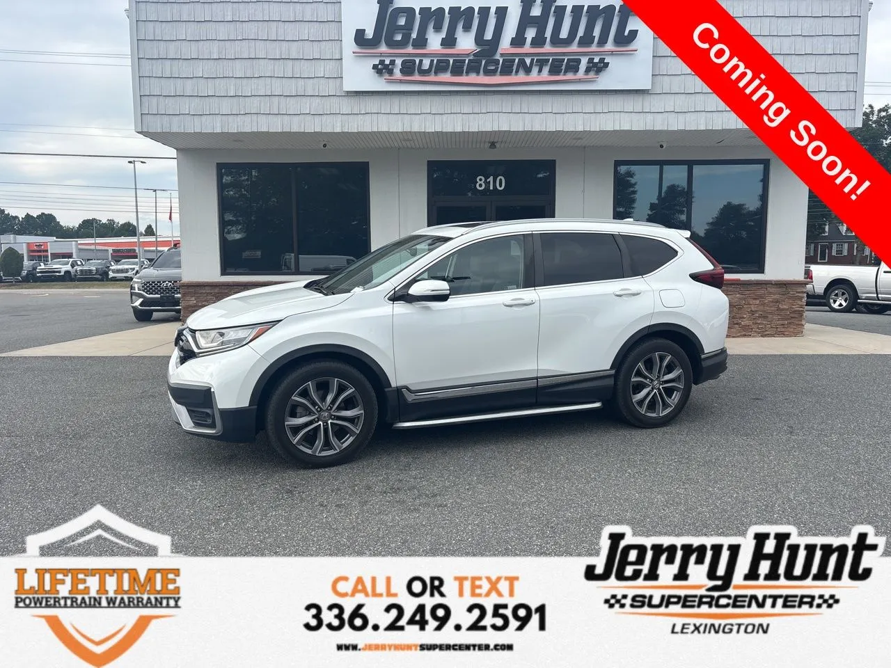 White 2021 Honda CR-V Touring for sale in Lexington, NC