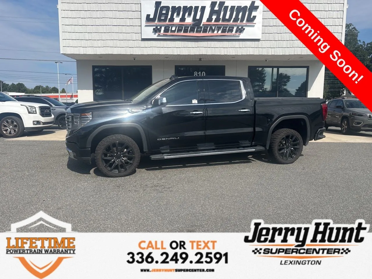 Black 2022 GMC Sierra 1500 Denali for sale in Lexington, NC