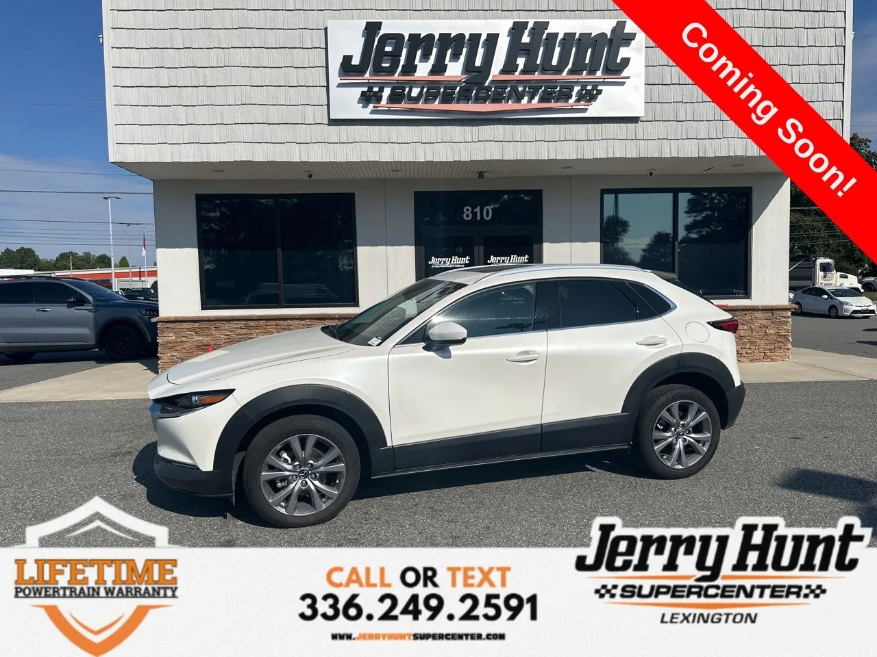 White 2022 Mazda CX-30 2.5 S Premium Package for sale in Lexington, NC