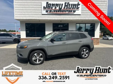 Gray 2022 Jeep Cherokee Limited for sale in Lexington, NC