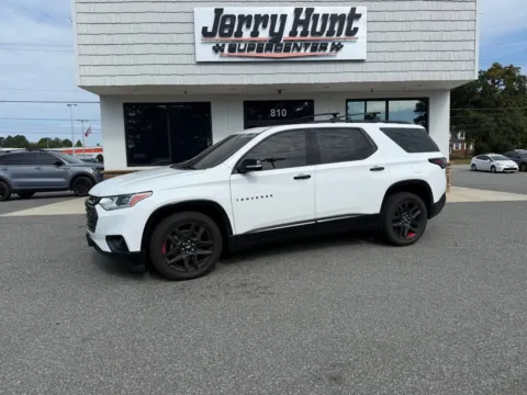 White 2021 Chevrolet Traverse Premier for sale in Lexington, NC