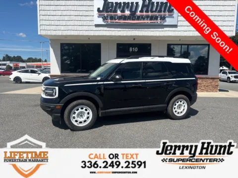 Black 2023 Ford Bronco Sport Heritage for sale in Lexington, NC