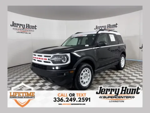Black 2023 Ford Bronco Sport Heritage for sale in Lexington, NC