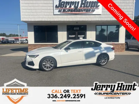 White 2021 Acura TLX for sale in Lexington, NC