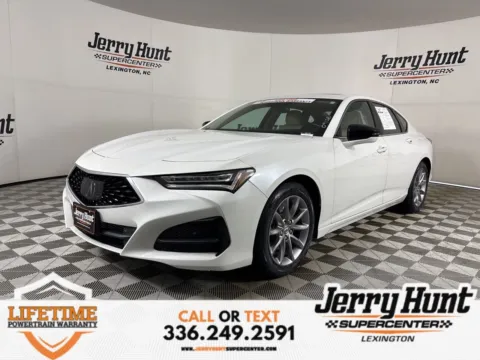 White 2021 Acura TLX for sale in Lexington, NC