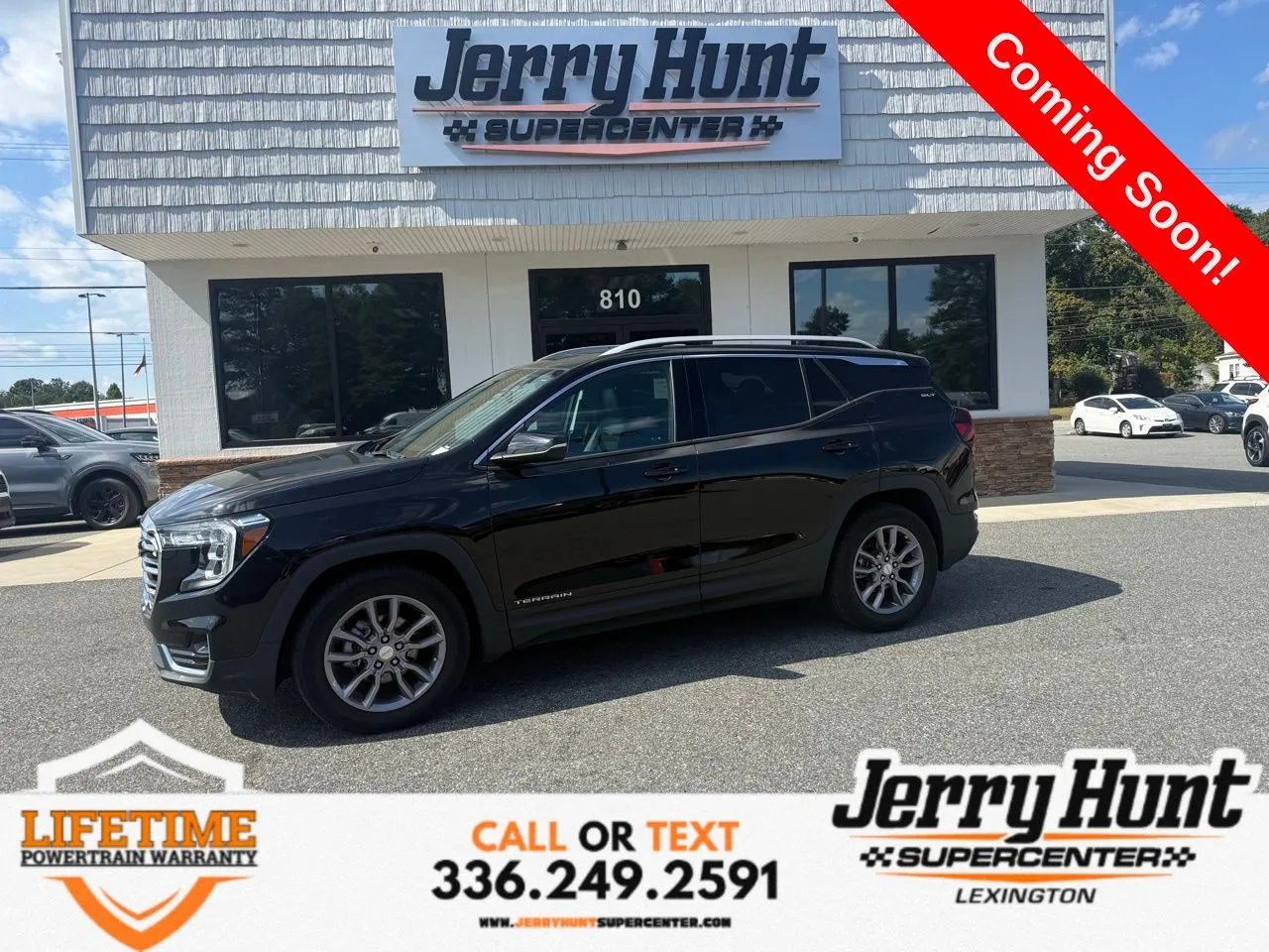 Black 2022 GMC Terrain SLT for sale in Lexington, NC