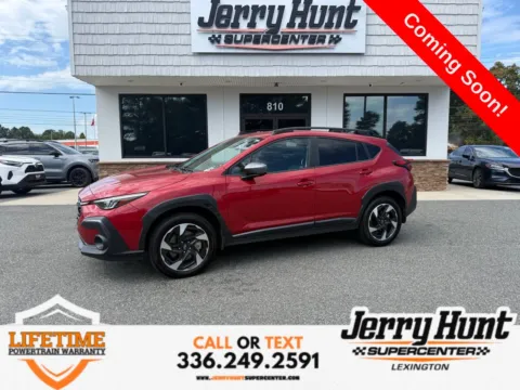 Red 2024 Subaru Crosstrek Limited for sale in Lexington, NC