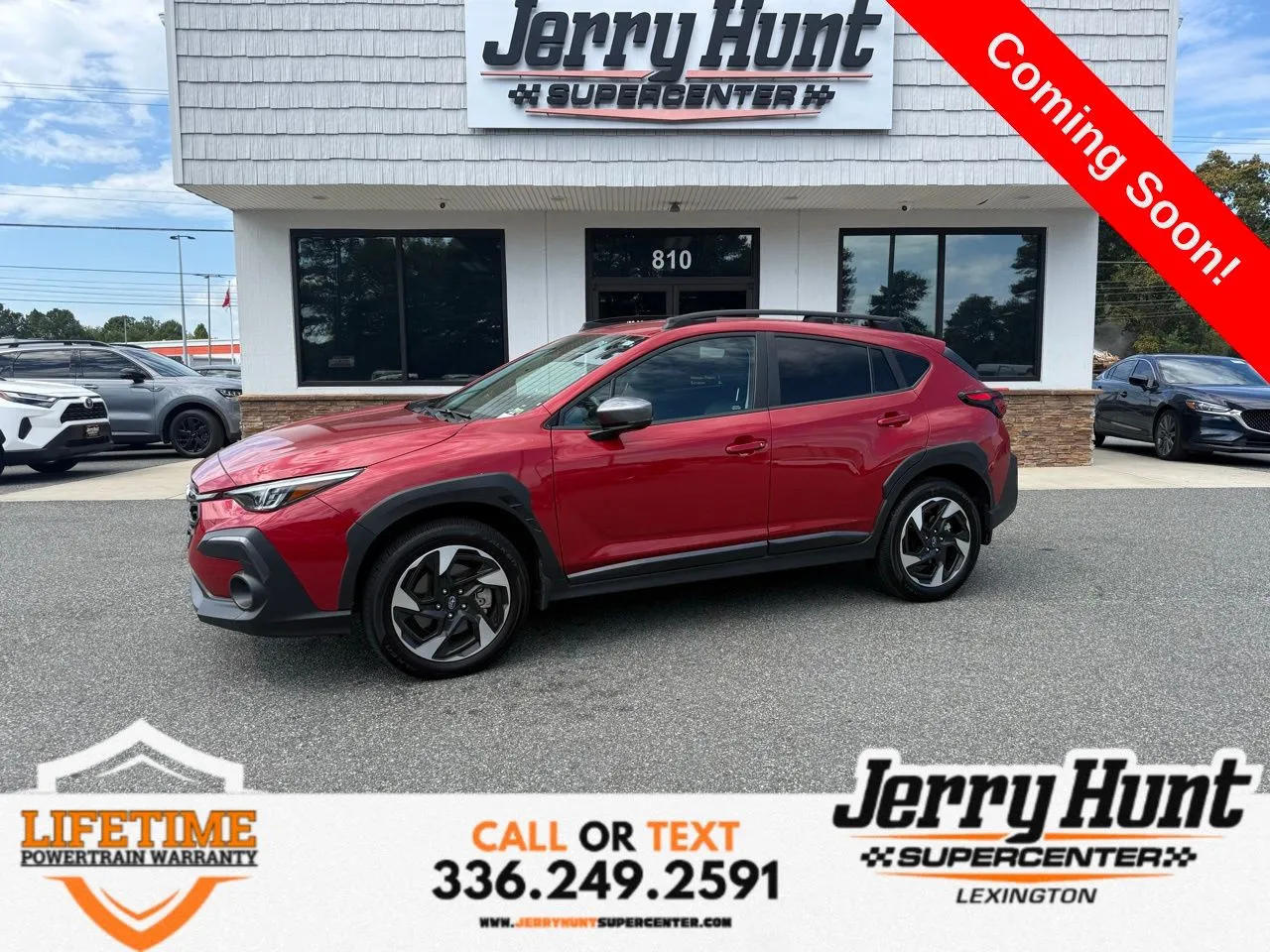 Red 2024 Subaru Crosstrek Limited for sale in Lexington, NC