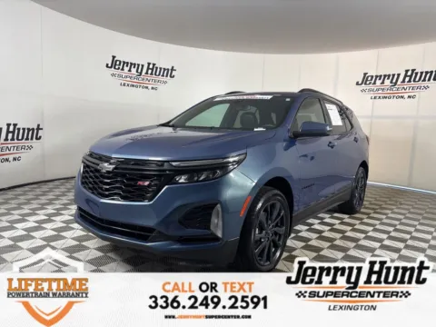 Blue 2024 Chevrolet Equinox RS for sale in Lexington, NC