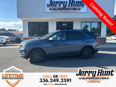Blue 2024 Chevrolet Equinox RS for sale in Lexington, NC