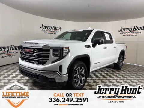 White 2023 GMC Sierra 1500 SLT for sale in Lexington, NC