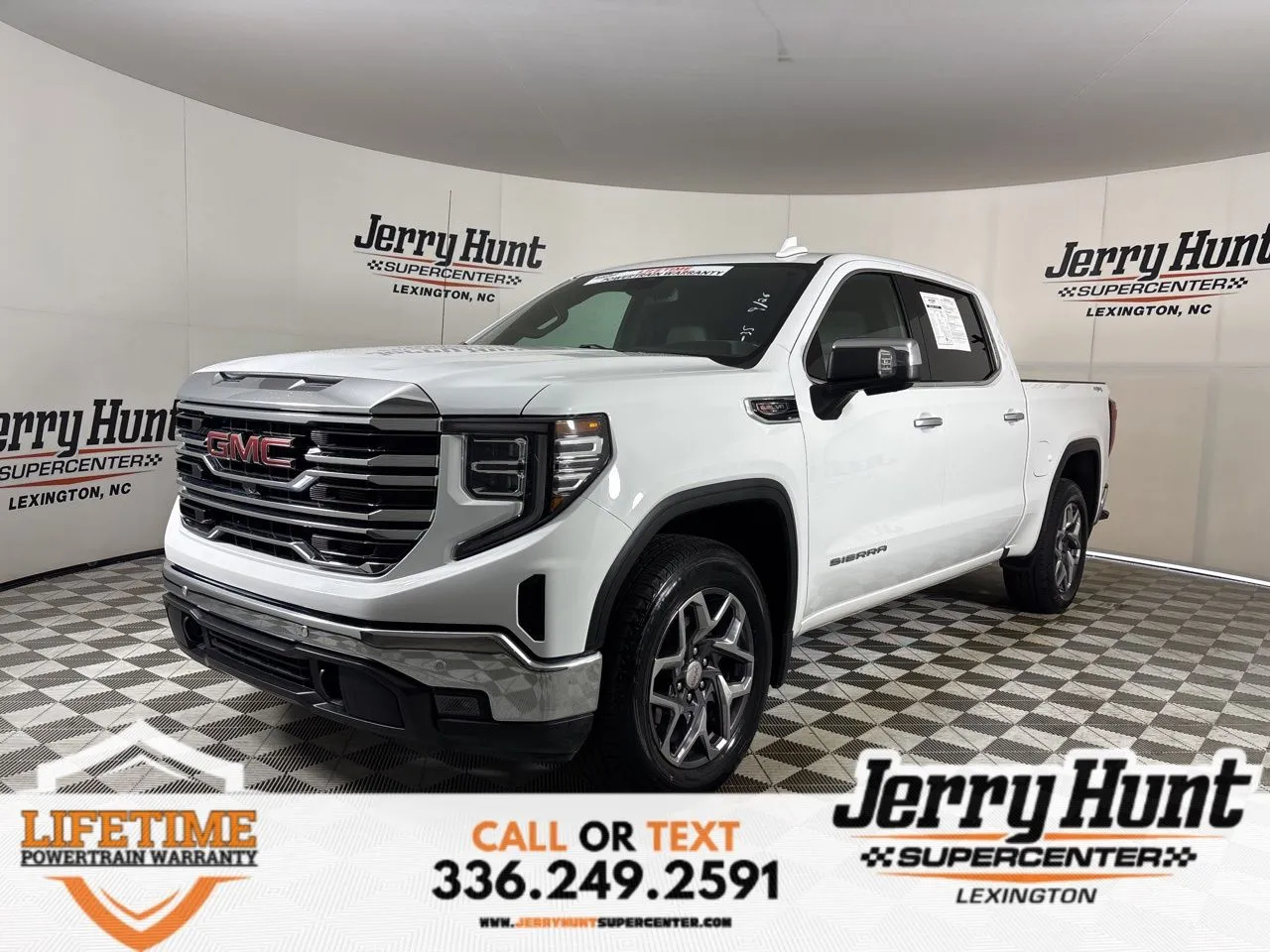 White 2023 GMC Sierra 1500 SLT for sale in Lexington, NC
