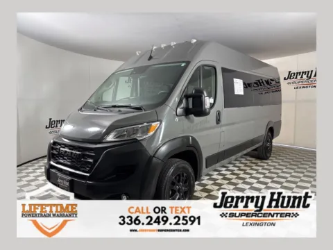Gray 2023 Ram ProMaster 3500 Window Van High Roof for sale in Lexington, NC
