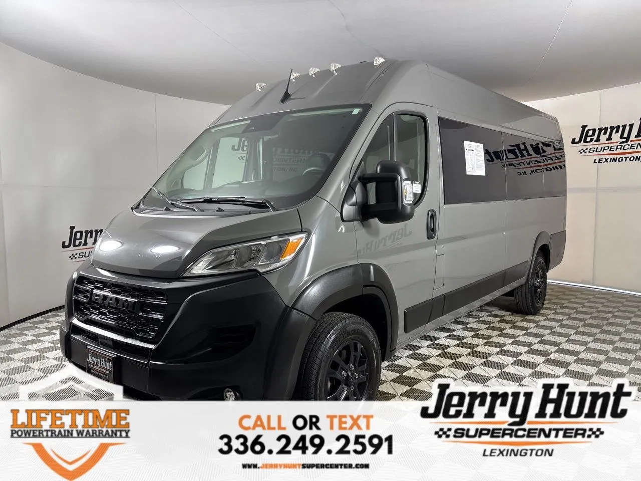 Gray 2023 Ram ProMaster 3500 Window Van High Roof for sale in Lexington, NC