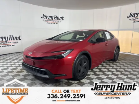 Red 2024 Toyota Prius Limited for sale in Lexington, NC