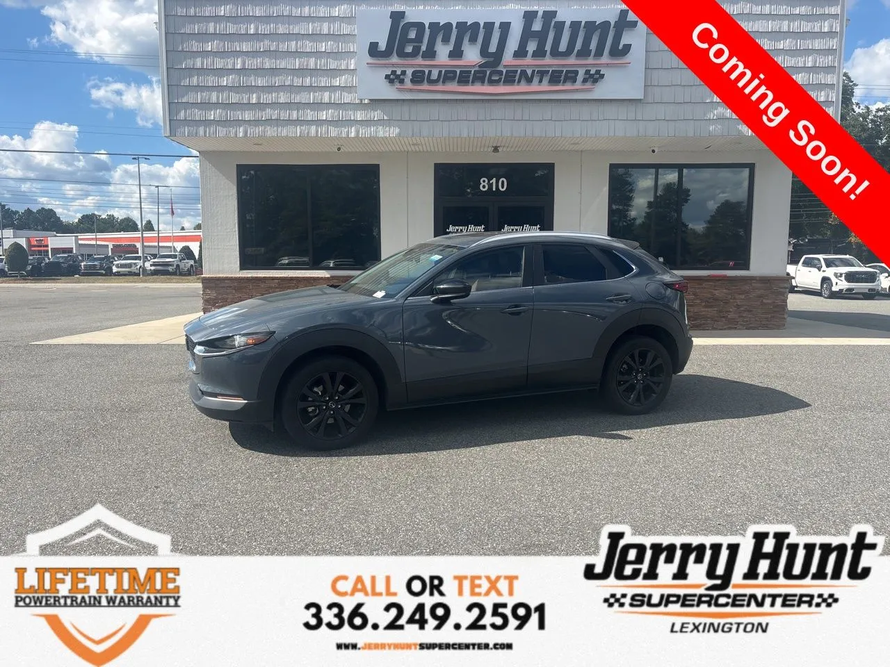 Gray 2024 Mazda CX-30 2.5 S Carbon Edition for sale in Lexington, NC