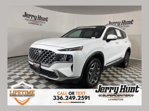 White 2023 Hyundai Santa Fe Limited for sale in Lexington, NC