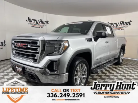 Silver 2021 GMC Sierra 1500 SLT for sale in Lexington, NC