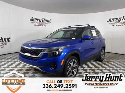 Blue 2021 Kia Seltos S for sale in Lexington, NC