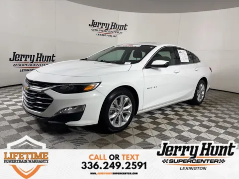White 2024 Chevrolet Malibu LT for sale in Lexington, NC