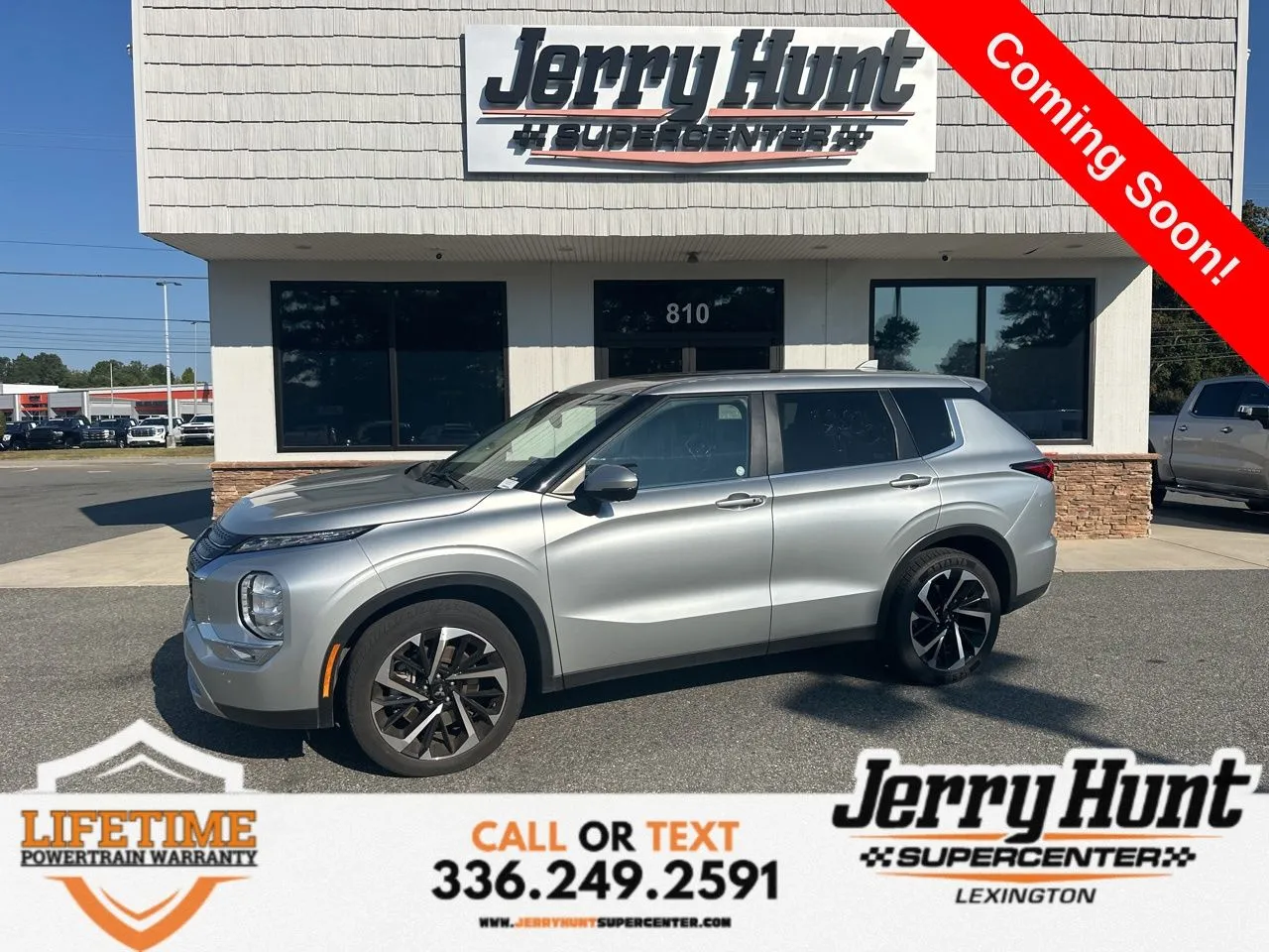 Silver 2024 Mitsubishi Outlander SE for sale in Lexington, NC