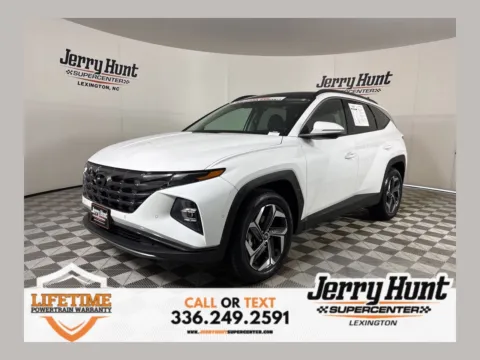 White 2022 Hyundai Tucson Limited for sale in Lexington, NC