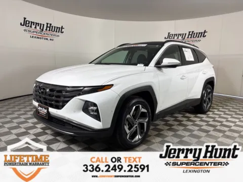 White 2022 Hyundai Tucson Limited for sale in Lexington, NC