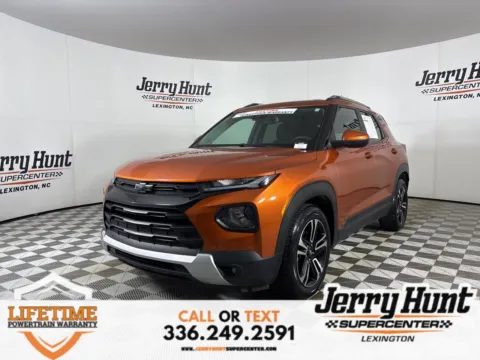 Orange 2022 Chevrolet TrailBlazer LT for sale in Lexington, NC