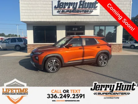 Orange 2022 Chevrolet TrailBlazer LT for sale in Lexington, NC
