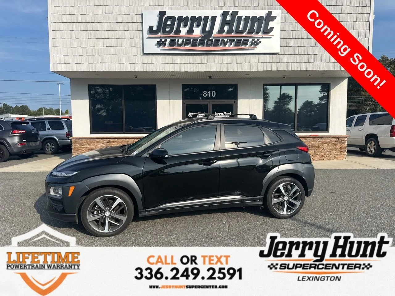 Black 2021 Hyundai Kona Ultimate for sale in Lexington, NC