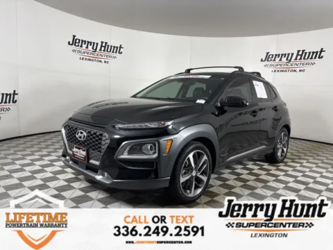 Black 2021 Hyundai Kona Ultimate for sale in Lexington, NC