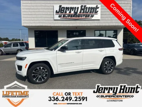 White 2021 Jeep Grand Cherokee L Overland for sale in Lexington, NC