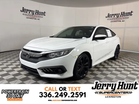 White 2017 Honda Civic LX for sale in Lexington, NC