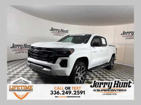 White 2023 Chevrolet Colorado Z71 for sale in Lexington, NC