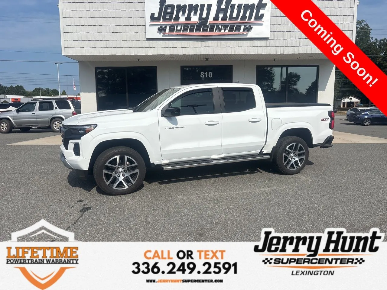 White 2023 Chevrolet Colorado Z71 for sale in Lexington, NC